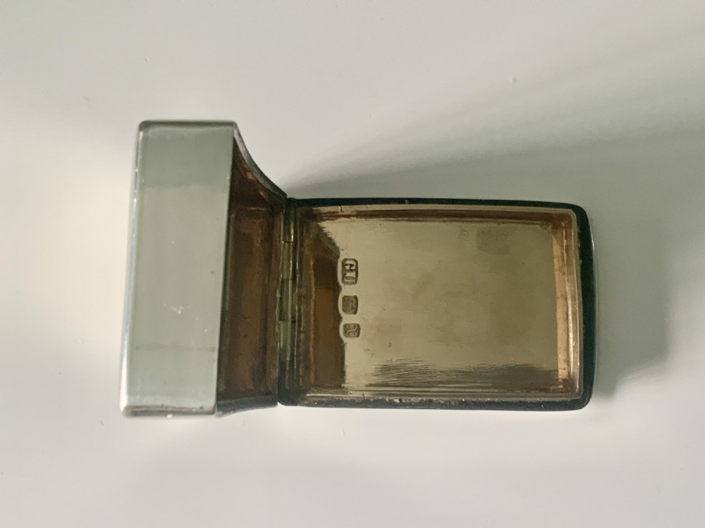 George Unite silver snuff box View III