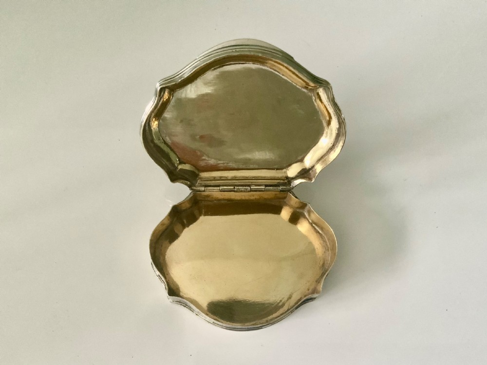 18th Century silver snuff box View VII