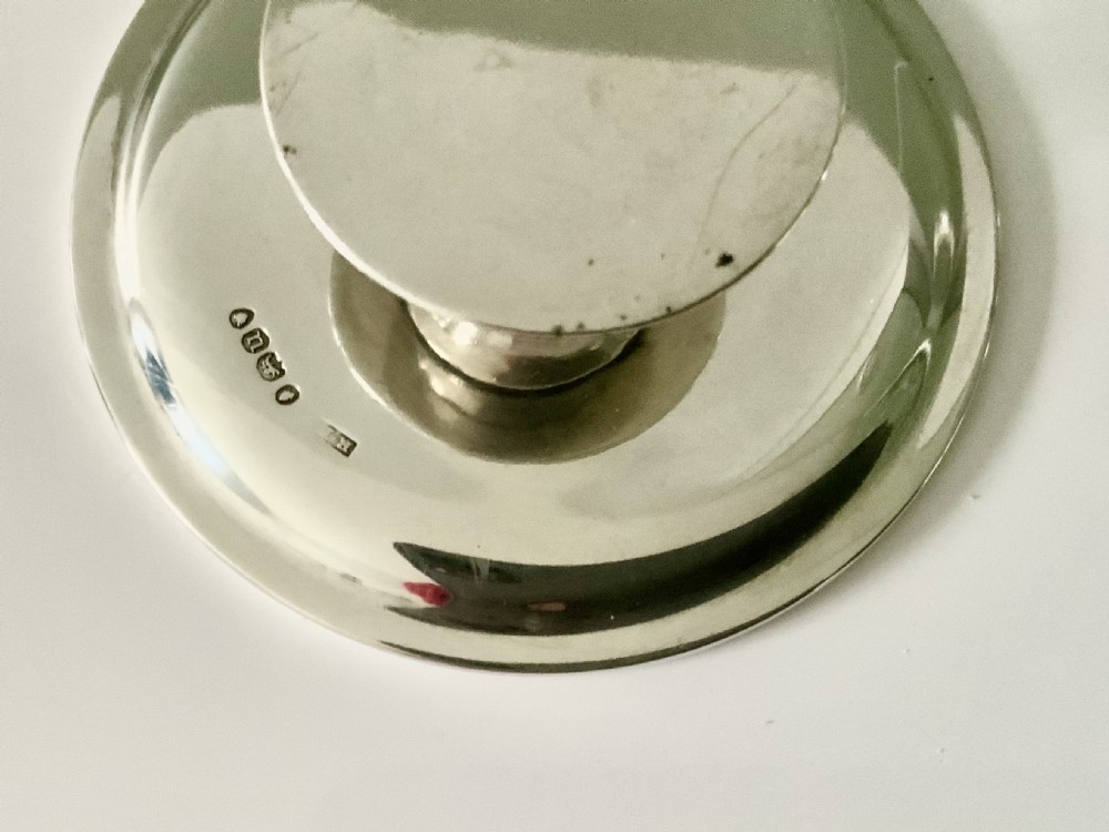 19th century miniature silver tazza View IV