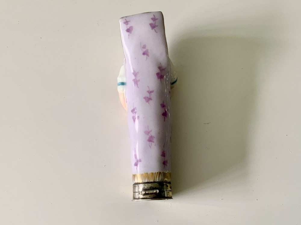 Rare Royal Copenhagen porcelain needle holder View II