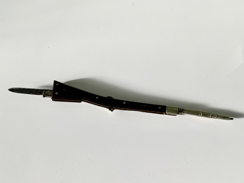 Novelty pencil and knife - Rifle shaped View II