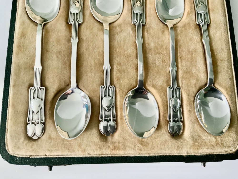 Liberty silver teaspoons - Medea View III