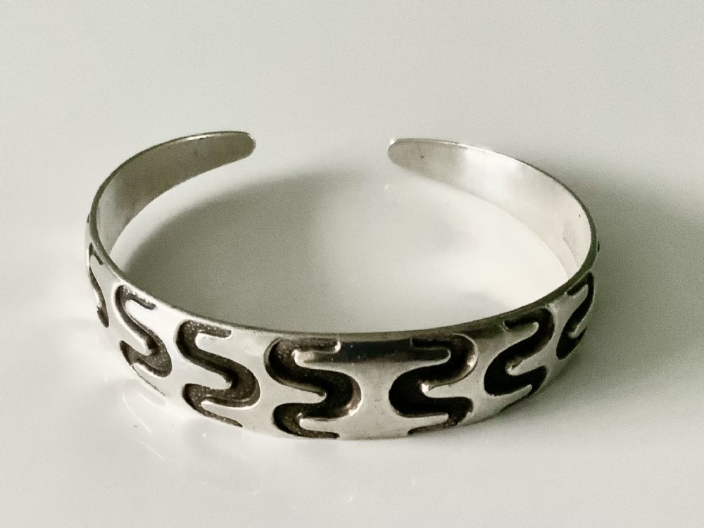 David Andersen silver bangle 1960’s