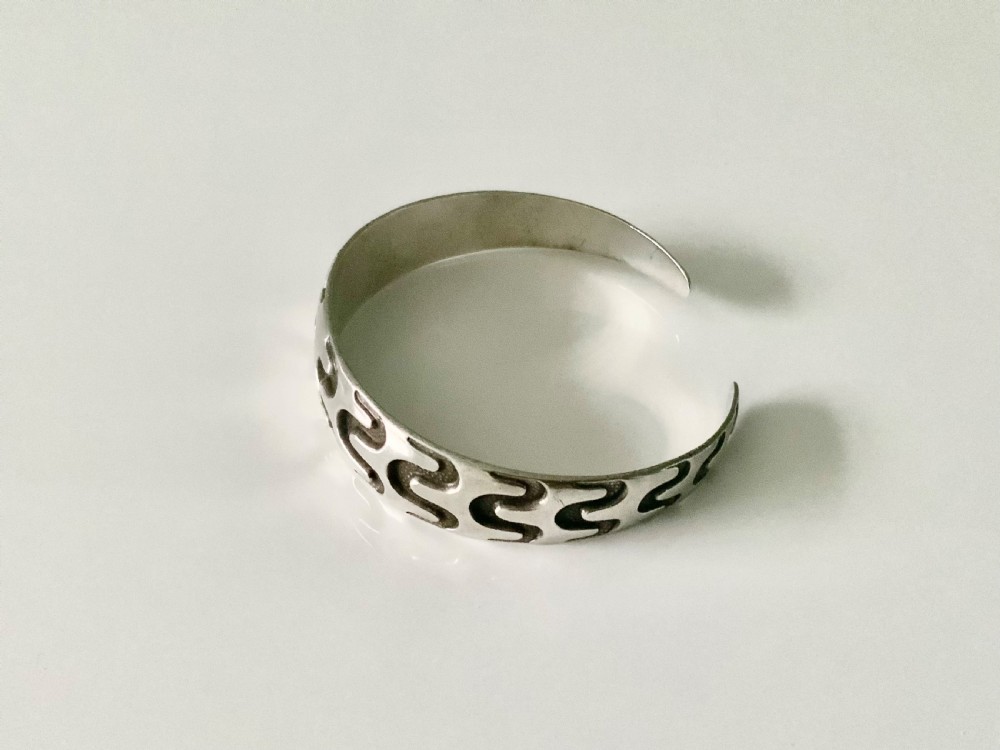David Andersen silver bangle 1960’s View II