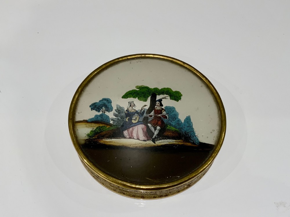 Early 19th century French Dragee box