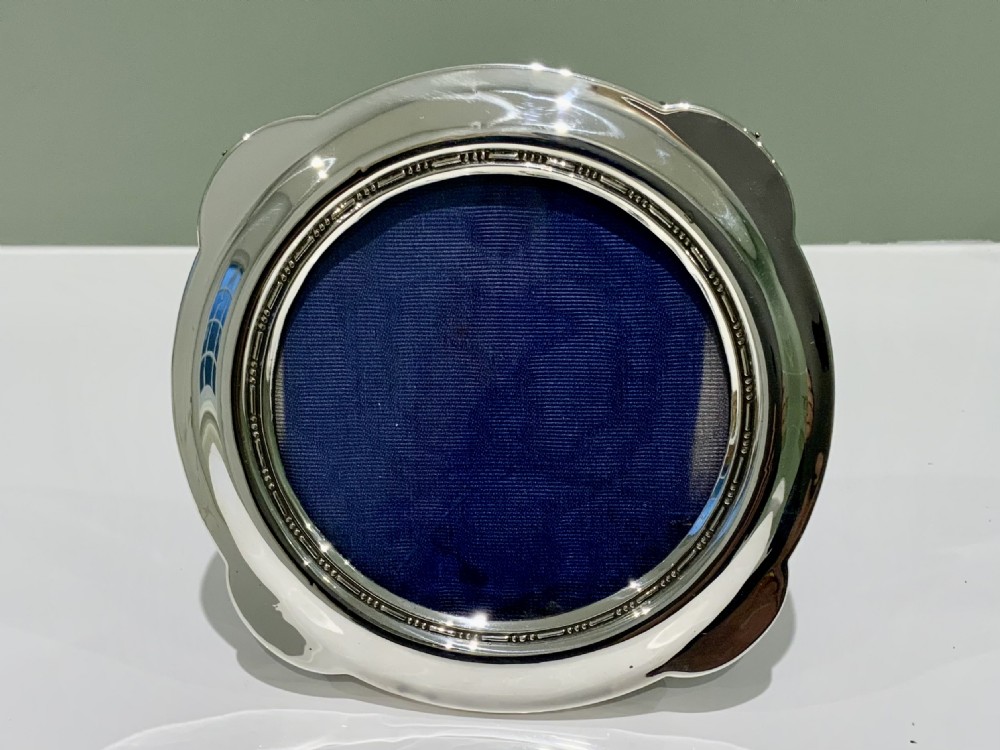 Edwardian silver photograph frame