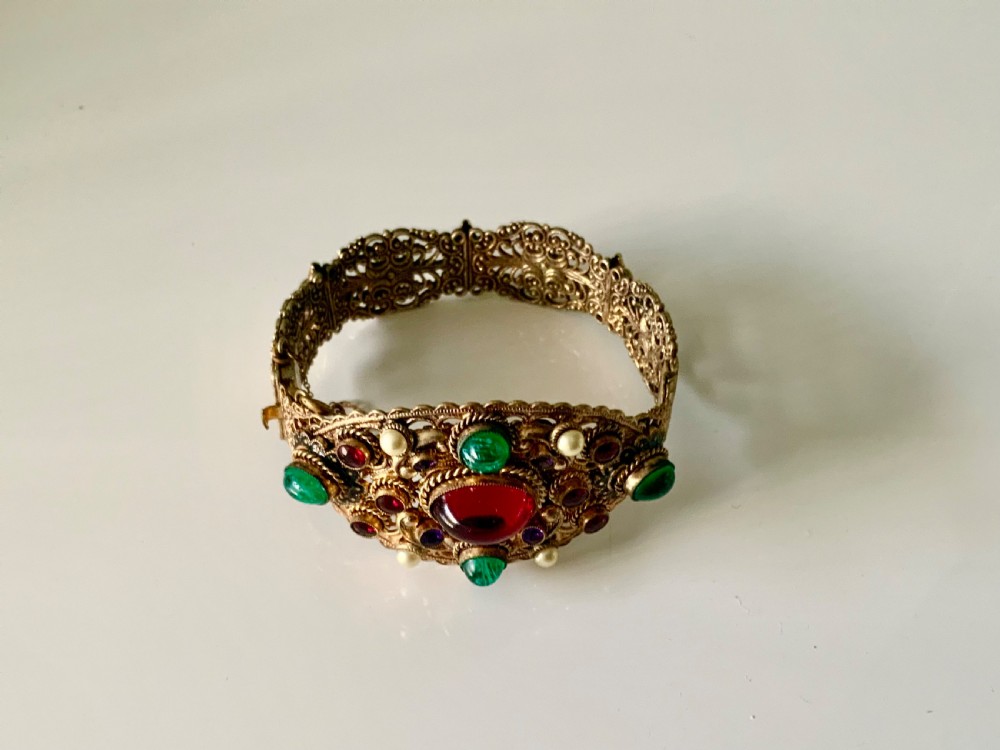 Early 20th Century Czech bracelet
