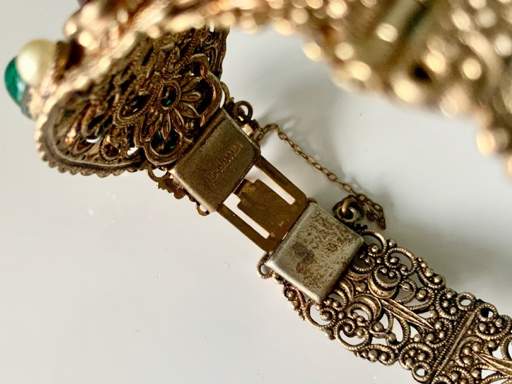 Early 20th Century Czech bracelet View V