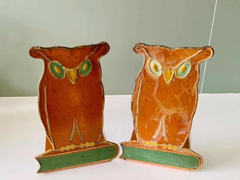 Marianne Brandt Bauhaus owl bookends