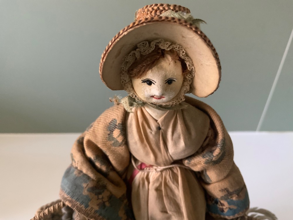 19th century “Neopolitan” figure of a market seller View IV