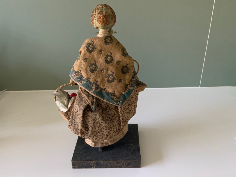 19th century “Neopolitan” figure of a market seller View V