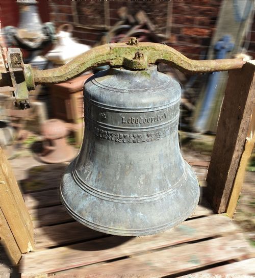 Huge Bronze Bell by John Taylor of Loughborough Dated 1908