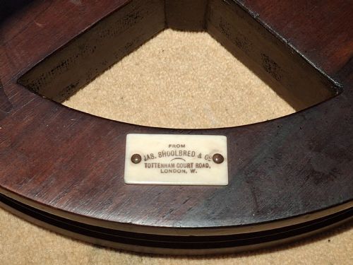 JAMES SHOOLBRED CIRCULAR PIANO STOOL C1900 - ADDITIONAL PHOTO 7