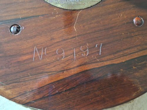 JAMES SHOOLBRED CIRCULAR PIANO STOOL C1900 - ADDITIONAL PHOTO 9