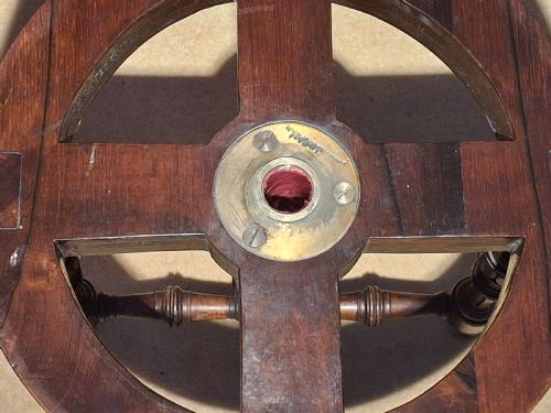 JAMES SHOOLBRED CIRCULAR PIANO STOOL C1900 - ADDITIONAL PHOTO 13