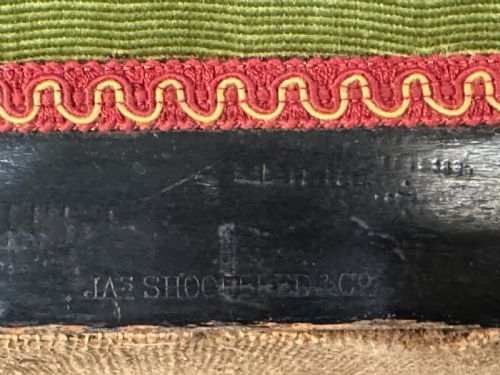 RARE JAS JAMES SHOOLBRED ANTIQUE EBONISED AESTHETIC PERIOD SOFA 2 CHAIRS SALON SUITE C1880 - ADDITIONAL PHOTO 8