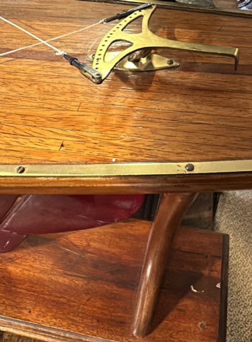 HUGE HAND BUILT RACING POND YACHT CIRCA 1900 - ADDITIONAL PHOTO 3