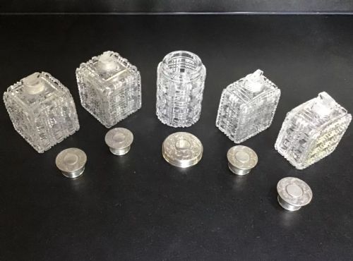 RARE ASPREY COROMANDAL VANITY CASE WTTH CRYSTAL CUT BOTTLES TRAYS 1862 - ADDITIONAL PHOTO 4