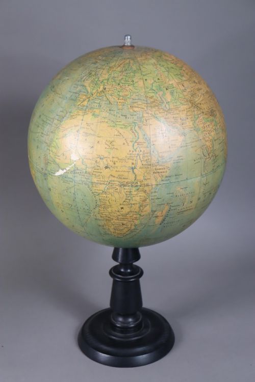 GERMAN RATHS PHYSIKALISCHER PHYSICAL DESK GLOBE DATED 1950 - ADDITIONAL PHOTO 4
