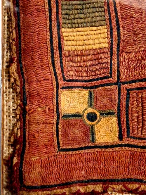 EXTREMELY FINE AND RARE BANJARA GALA TEXTILE FABRIC CIRCA 1900 - ADDITIONAL PHOTO 2