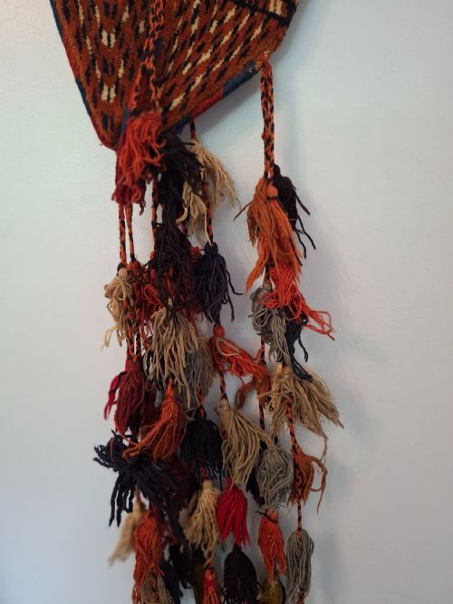 RARE TURKOMAN OKBASH TENT POLE BAG CIRCA 1890 - ADDITIONAL PHOTO 5