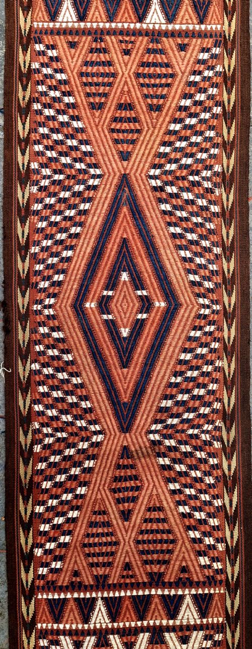 HUGE TURKOMAN TENT YURT BAND 50 FEET CIRCA 1920 - ADDITIONAL PHOTO 1