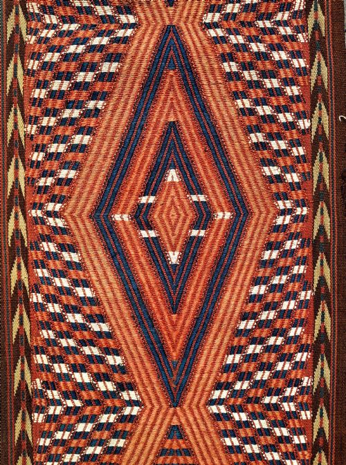 HUGE TURKOMAN TENT YURT BAND 50 FEET CIRCA 1920 - ADDITIONAL PHOTO 4