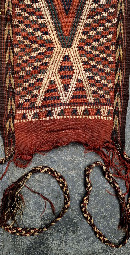 HUGE TURKOMAN TENT YURT BAND 50 FEET CIRCA 1920 - ADDITIONAL PHOTO 9