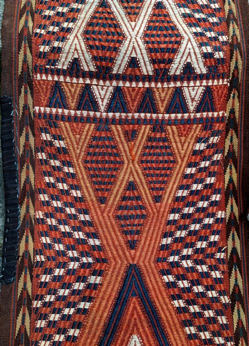 HUGE TURKOMAN TENT YURT BAND 50 FEET CIRCA 1920 - ADDITIONAL PHOTO 10