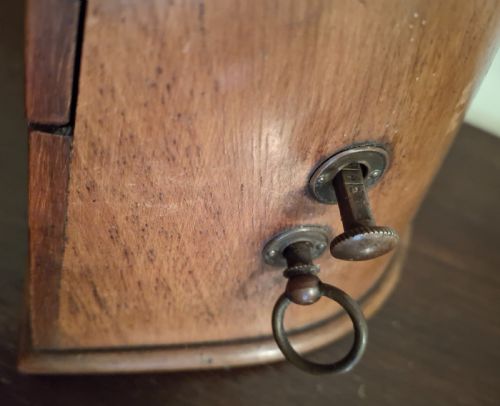 RARE METRONOME IN WALNUT COQUILLE SHELL CIRCA 1910 - ADDITIONAL PHOTO 4