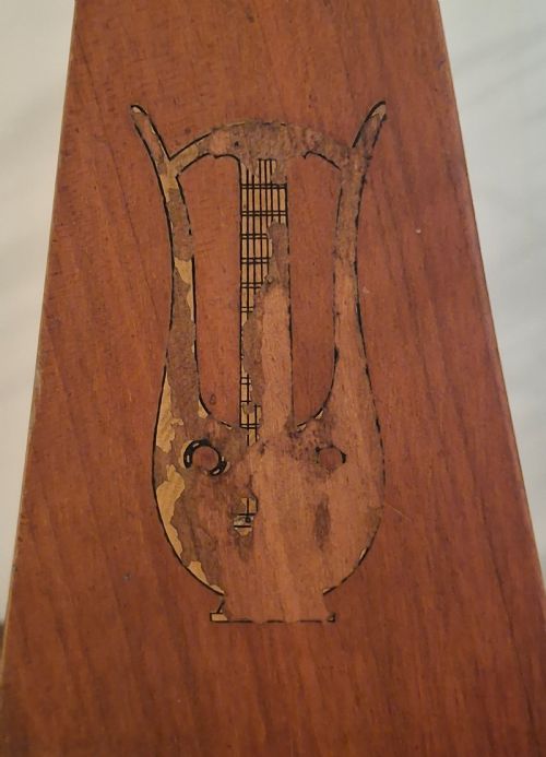 RARE METRONOME IN WALNUT COQUILLE SHELL CIRCA 1910 - ADDITIONAL PHOTO 8