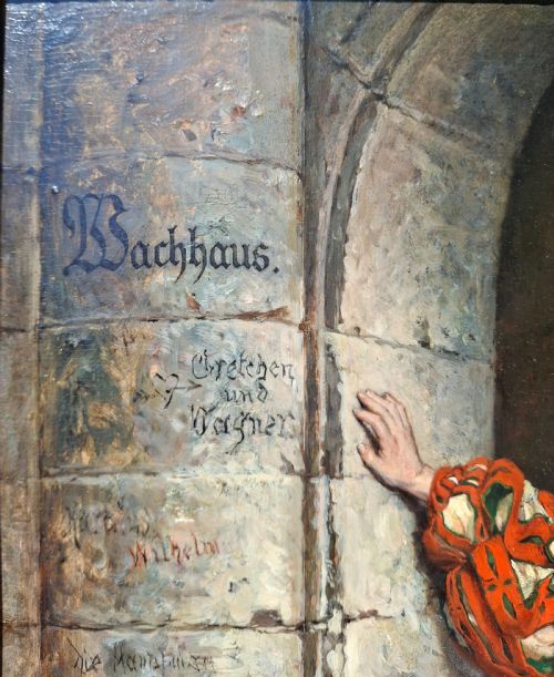 PAUL LEON JAZET 18481918 OIL ON PANEL ''BACHHAUS'' BAKEHOUSE PIKEMAN 1874 - ADDITIONAL PHOTO 3