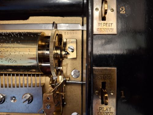 8 AIR MUSICAL BOX BY NICOLE FRERES SERIAL NUMBER 51098 CIRCA 1900 - ADDITIONAL PHOTO 6
