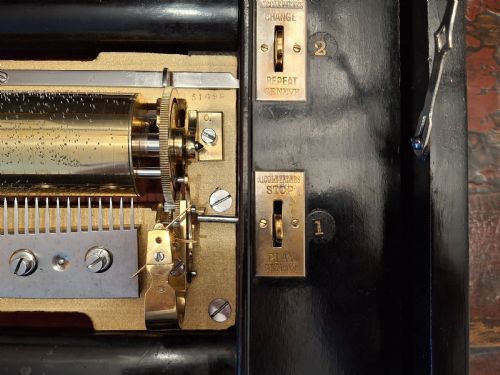 8 AIR MUSICAL BOX BY NICOLE FRERES SERIAL NUMBER 51098 CIRCA 1900 - ADDITIONAL PHOTO 7