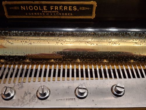 8 AIR MUSICAL BOX BY NICOLE FRERES SERIAL NUMBER 51098 CIRCA 1900 - ADDITIONAL PHOTO 8