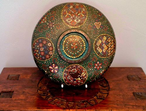 RARE JAPANESE CLOISONNE ENAMEL LIDDED BOWL EDO PERIOD CIRCA 1860 - ADDITIONAL PHOTO 4