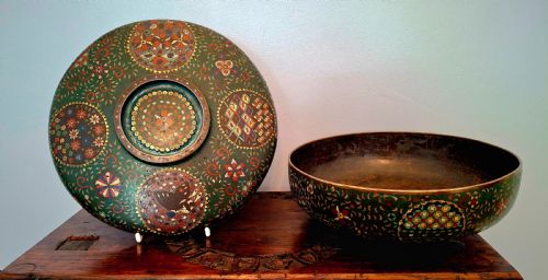 RARE JAPANESE CLOISONNE ENAMEL LIDDED BOWL EDO PERIOD CIRCA 1860 - ADDITIONAL PHOTO 5