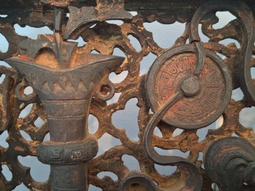 EXTREMELY FINE CHINESE CARVED WOODEN PANELS PLAQUES X5 CIRCA 1750 - ADDITIONAL PHOTO 14