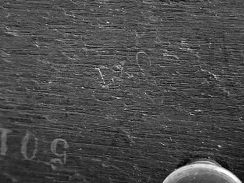 EXTREMELY RARE EBONISED METRONOME COQUILLE SHELL CIRCA 1910 - ADDITIONAL PHOTO 13