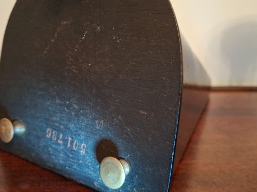 EXTREMELY RARE EBONISED METRONOME COQUILLE SHELL CIRCA 1910 - ADDITIONAL PHOTO 14