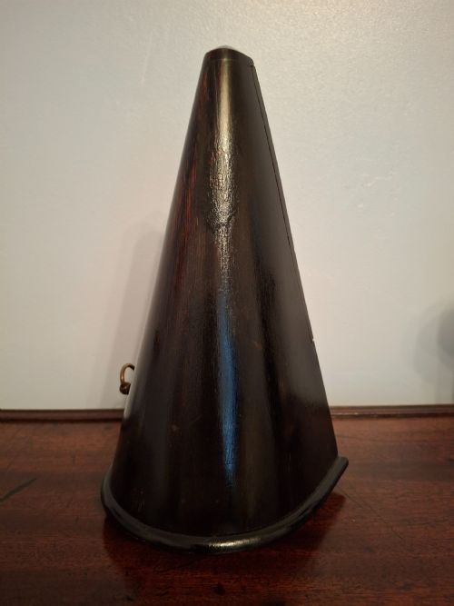 EXTREMELY RARE EBONISED METRONOME COQUILLE SHELL CIRCA 1910 - ADDITIONAL PHOTO 3