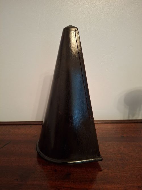 EXTREMELY RARE EBONISED METRONOME COQUILLE SHELL CIRCA 1910 - ADDITIONAL PHOTO 4