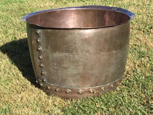 Copper Boiler (Log Bin)