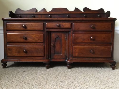 fig 1. Fabulous Victorian Apprentice Cabinet in Mahogany