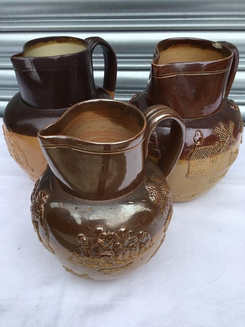 Antique Country Ale Jugs