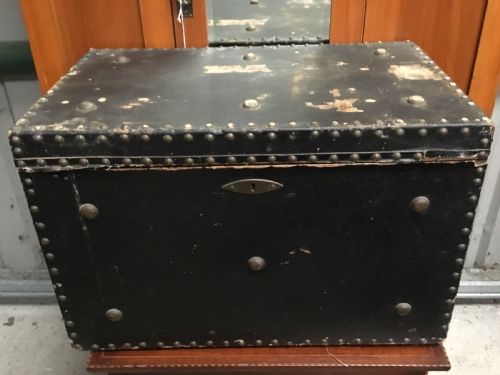 Antique Trunk Signed Pankhurst