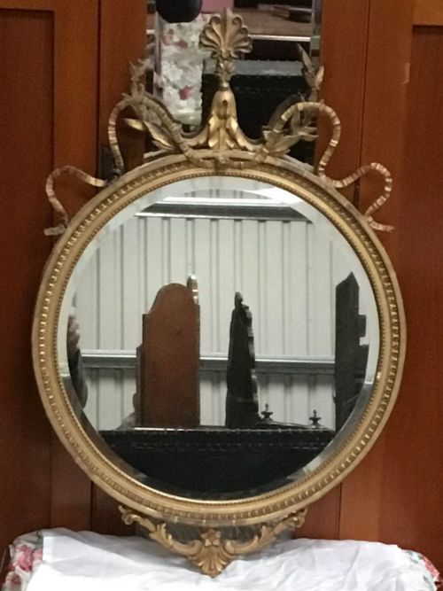 Gilt Gesso Mirror
