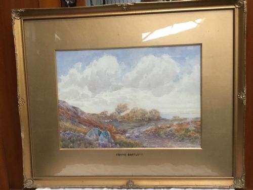 Pair Watercolours by Frank Bartlett
