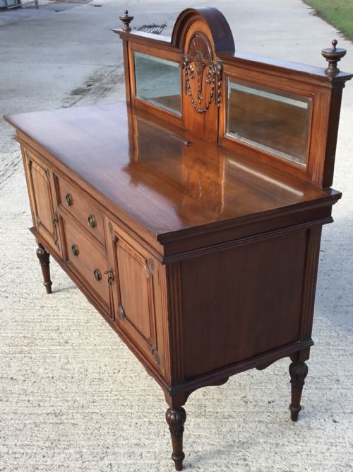 fig 1. Mahogany Sideboard/Server