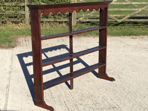 Oak Dresser Rack